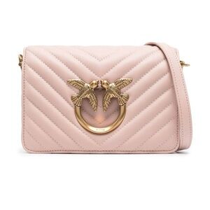 Pinko Love Click Mini Chevron Bag